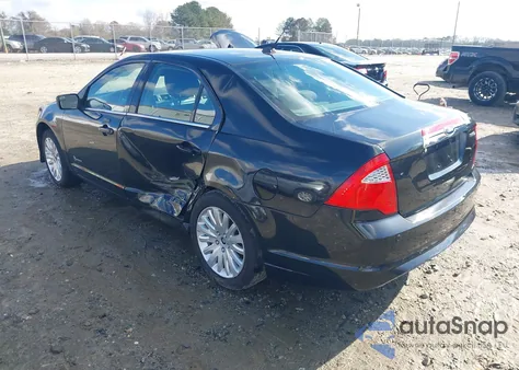 2012 Ford Fusion Hybrid from USA, damaged, VIN 3FADP0L34CR380473